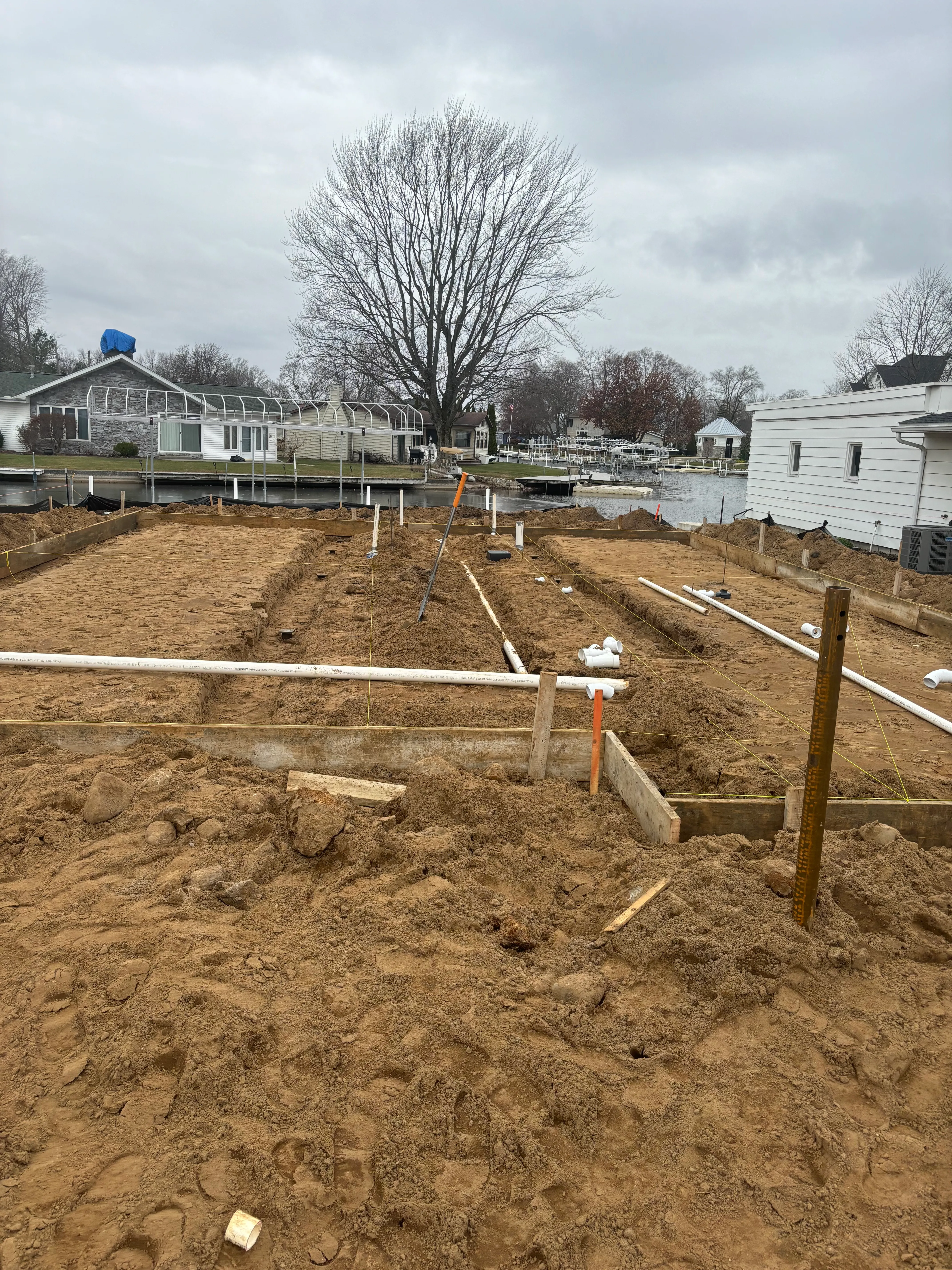 Foundation and sitework